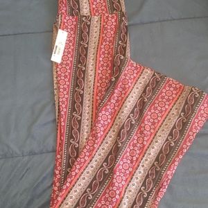 Flare boho pants